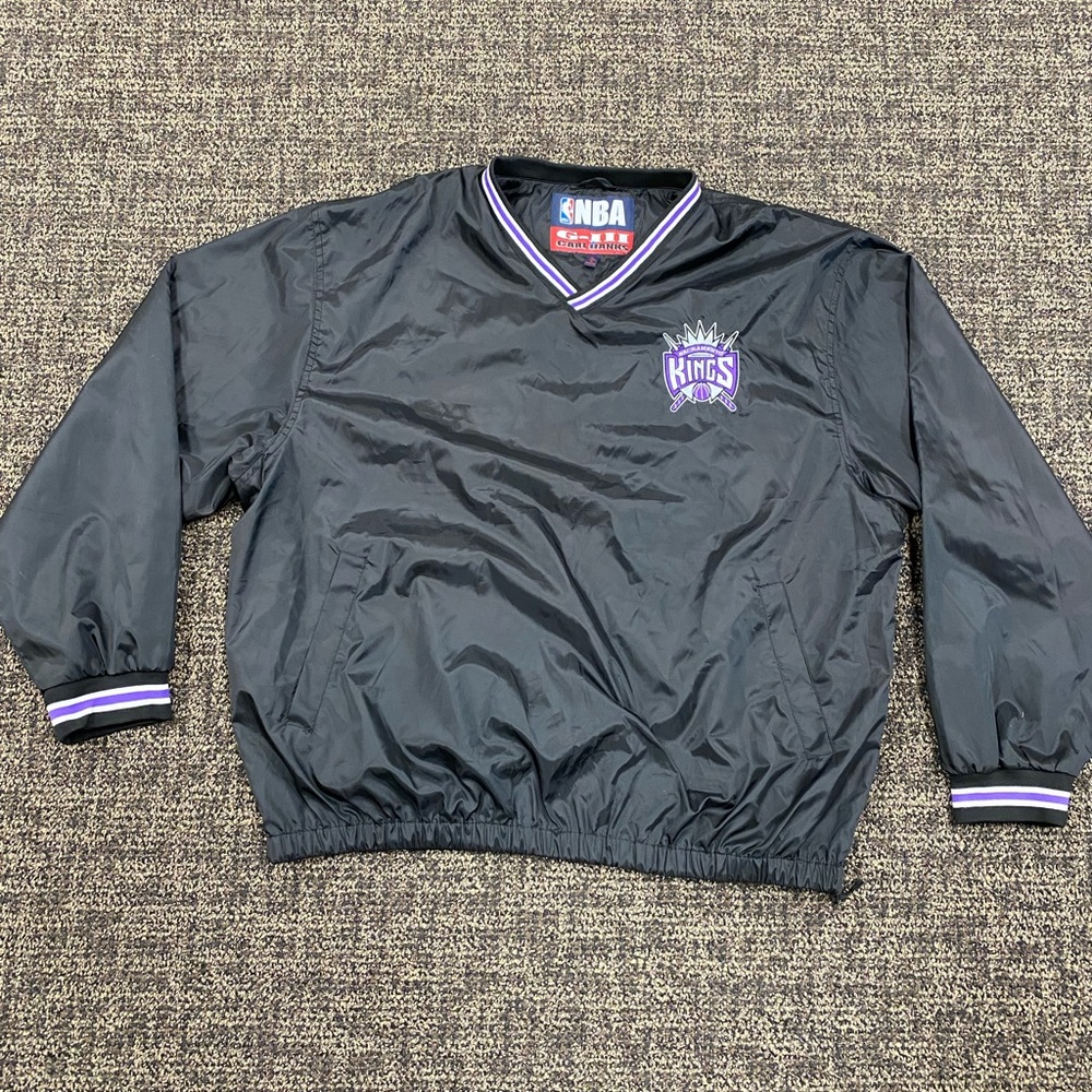 Sacramento Kings Pull over silk Jacket